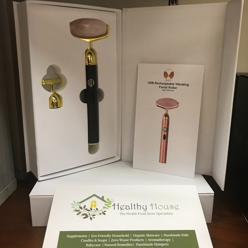 USB Rechargeable Vibrating Facial Roller