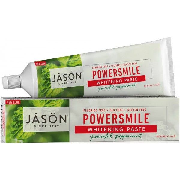 Jason Powersmile® Whitening Toothpaste - Peppermint (Fluoride Free)