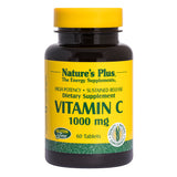 Nature's Plus Vitamin C 1,000 Sustained Release w/ Rose Hips Tablets