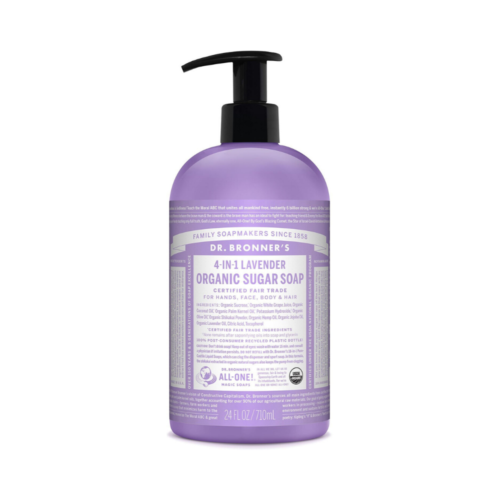 Dr. Bronner's All-One Baby Mild Organic Sugar Soap Lavender