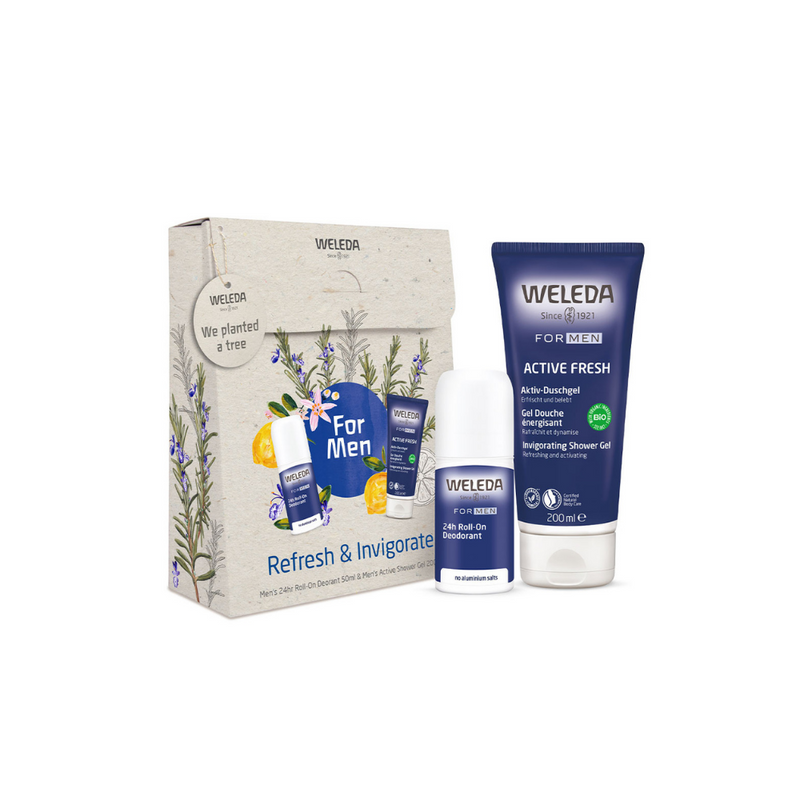 Weleda Men's Refresh and Invigorate Gift Set