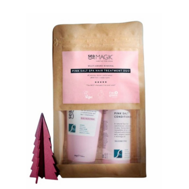 Sea Magik Pink Salt Spa Hair Treatment Duo