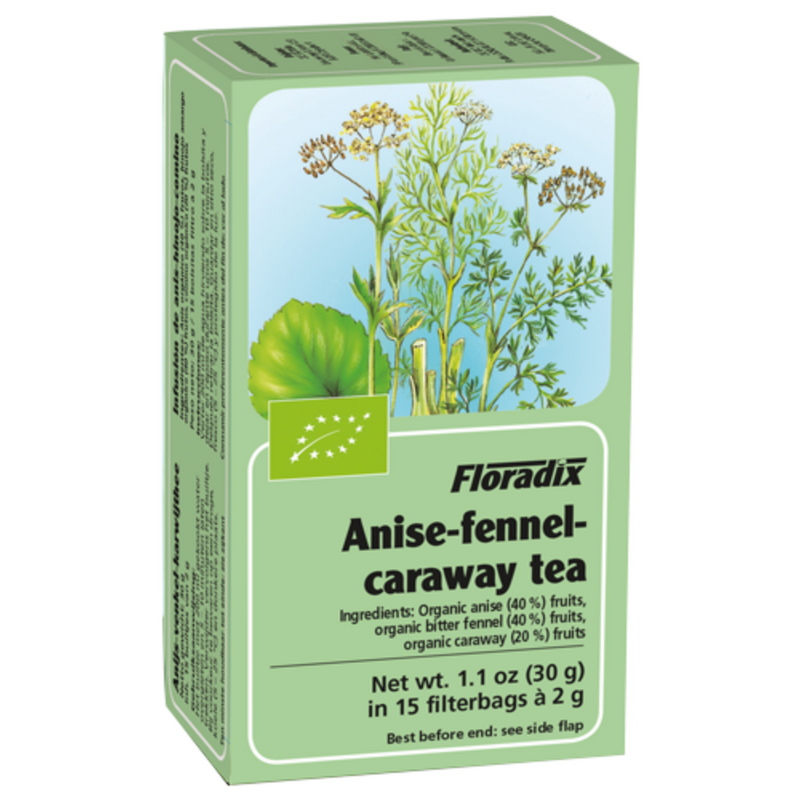 Floradix Anise-Fennel-Caraway Herbal Teabags