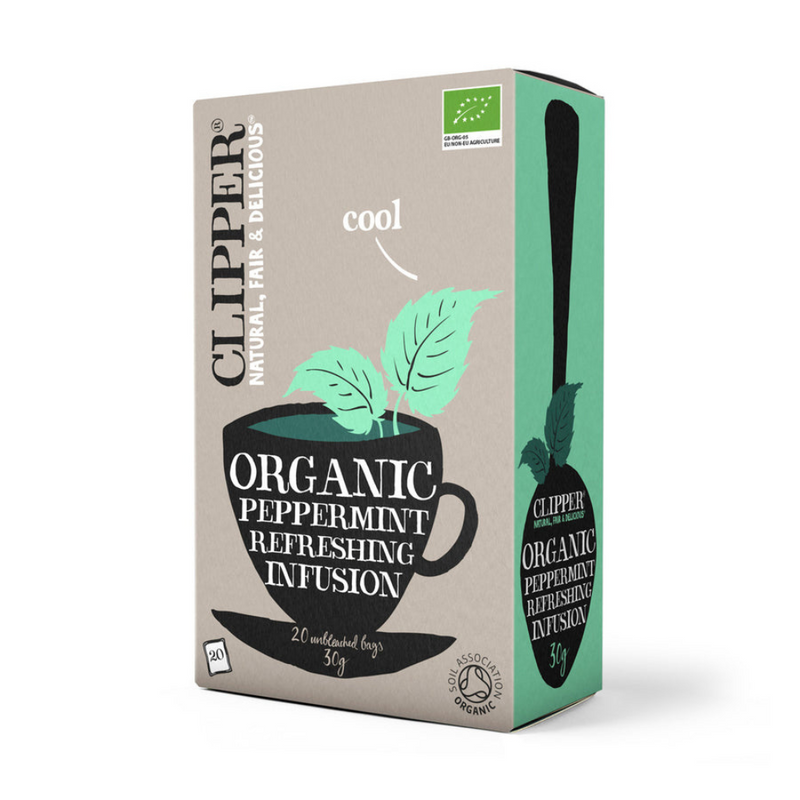 Clipper Organic Peppermint Infusion Tea Bags