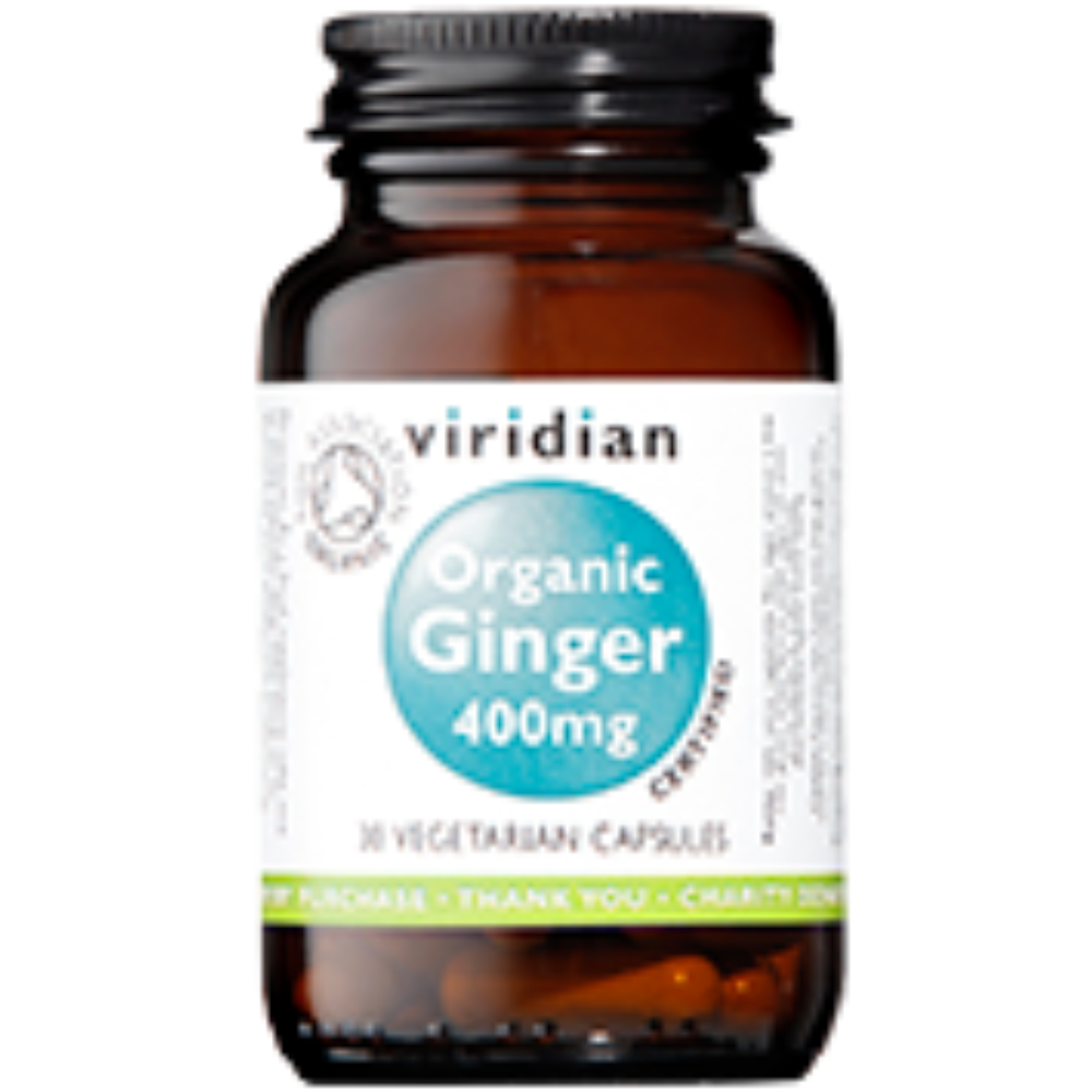 Viridian Organic Ginger Root 400mg