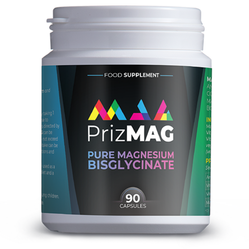 PrizMAG Magnesium Bisglycinate 90 Capsules