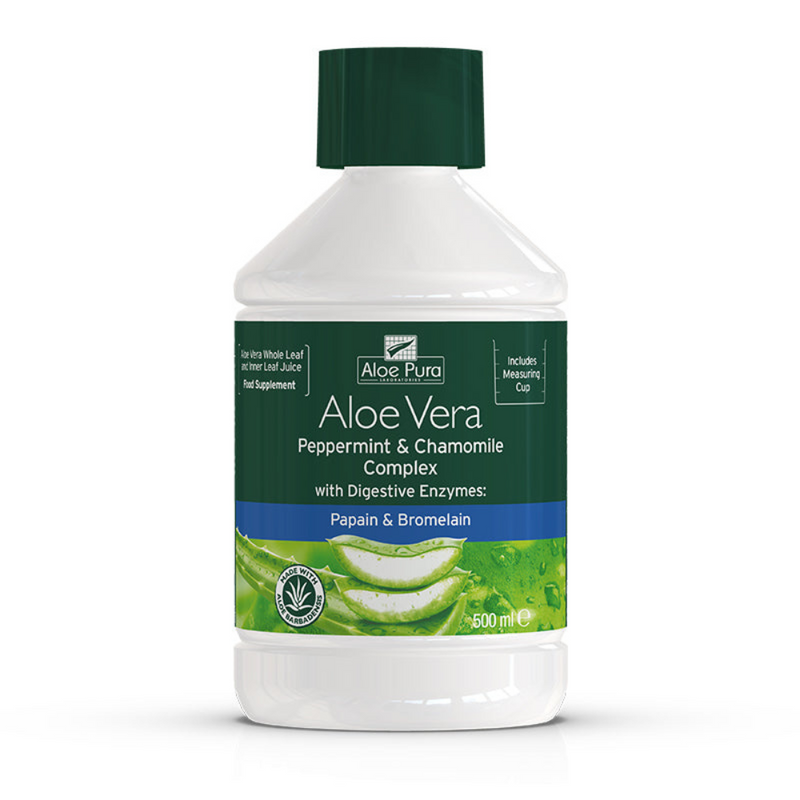 Aloe Pura Aloe Vera Peppermint and Chamomile Complex