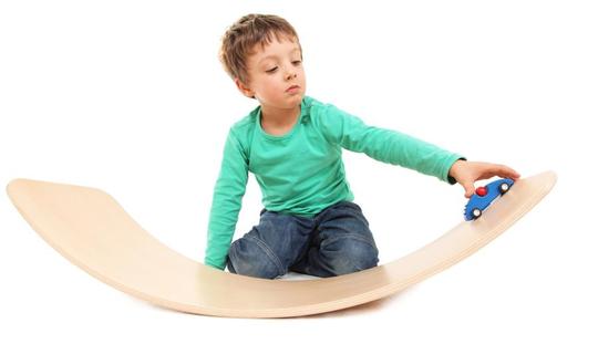 Bouncy Wooden Wobble Board
