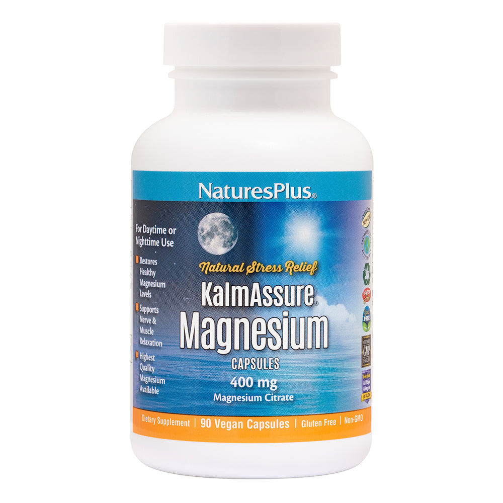 Natures Plus Kalmassure Magnesium Capsules