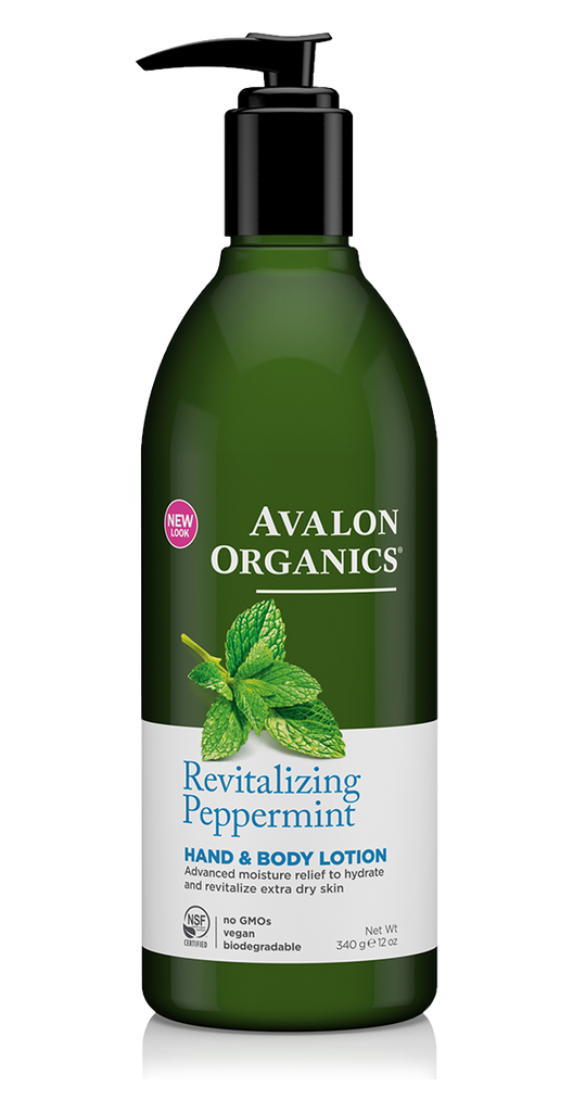 Avalon Organics Revitalising Peppermint Body Lotion